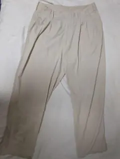 新品未使用】SOÉJU コンフォートファインタックバレルパンツ L