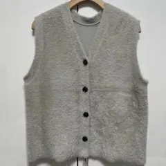 シャギー ベスト