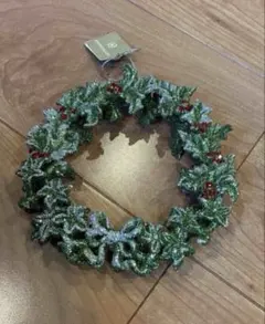 クリスマスリース　キラキラ　ラメ