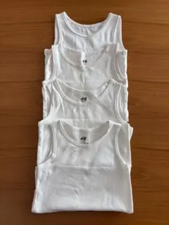 H&M オーガニックコットンタンクトップ 4枚セット