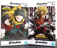 僕のヒーローアカデミアGrandista緑谷出久 爆豪勝己 フィギュア2体セット