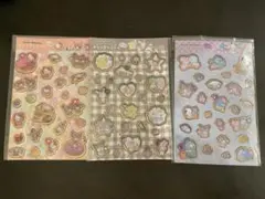 サンリオ　キャンディーシール　3枚セット
