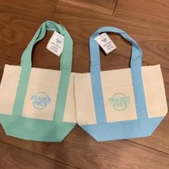 トレーダージョーズ トレジョ パステル ミニトートバッグ 2色　新品　限定カラー