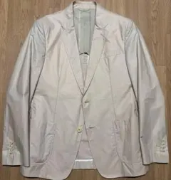 ベージュ コットンテーラードジャケット　セオリー