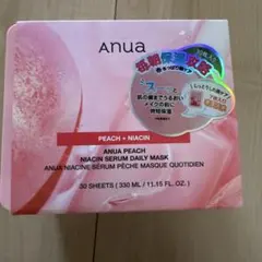 ANUA PEACH NIACIN SERUM DAILY MASK 30枚入り