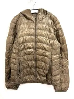 ユニクロ ウルトラライトダウンパーカ M オリーブ カーキ 軽量 暖か