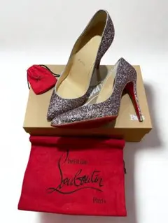 美品 Christian Louboutin ルブタン 37 23cm 裏張り済