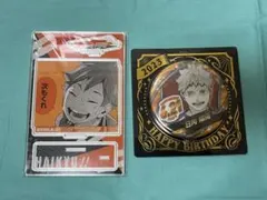 ハイキュー バースデー缶バッジ 名場面ジオラマフィギュア 2023 日向翔陽