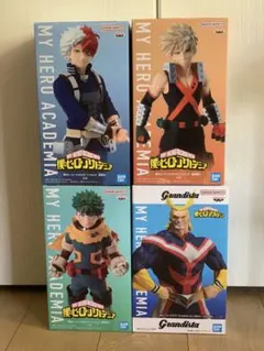 新品未開封】ヒロアカ フィギュアセット 緑谷出久 轟焦凍 爆豪勝己