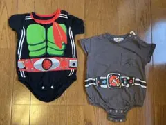 仮面ライダー ロンパース 2枚セット 70cm