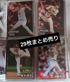 【29枚】東北楽天ゴールデンイーグルス トレーディングカードセット まとめ売り