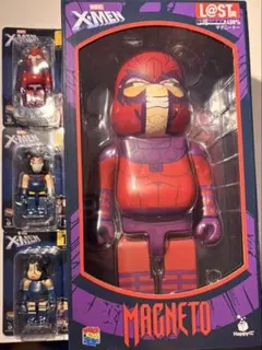 マーベル X-MEN ベアブリック ラストワン賞 MAGNETO 4点セット