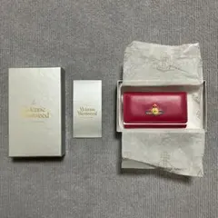 ヴィヴィアン・ウエストウッド 本革 キーケース ピンク