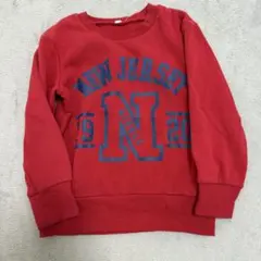 NEW JERSEY トレーナー サイズ120 レッド