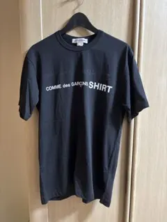 COMME des GARCONS SHIRT ロゴT 黒 サイズX 美品のサムネイル