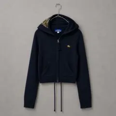 BURBERRY BLUE LABEL 38 ウール100% ニットパーカーのサムネイル