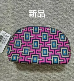 【新品未使用】LeSportsac 幾何学模様ポーチ