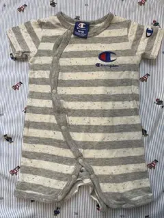 Champion ビッグロゴ ベビー ロンパース 50-60cm 前ボタンのサムネイル