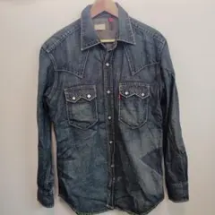 90s LEVIS RED デニムスキッパーシャツ 名作 初期 レア 90s LEVIS RED デニムスキッパーシャツ 名作 初期 レア - メルカリ
