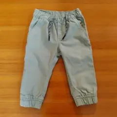 baby GAP スリムジョガーパンツ 80㎝ 12-18　カーキ