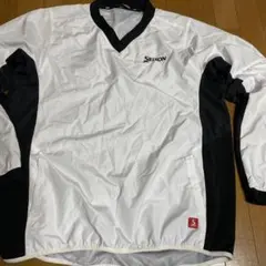 SRIXON デサント 2way ウィンドブレーカー 白黒 3j