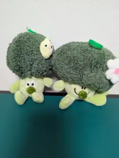 ブロッコリーぬいぐるみ２種