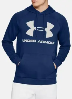 Under Armour ネイビー フード付きパーカー