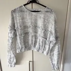 ZARA ザラ レース ブラウス トップス M