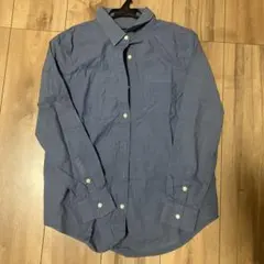 バナナリパブリック　カッターシャツ　ワイシャツ　ブルー　青　レディース　S