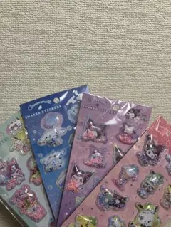 サンリオ シェイカーステッカー サンリオキャラクターズ 4枚セット