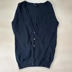 LAPIS LUCE PER BEAMS Vネックカーディガン 黒