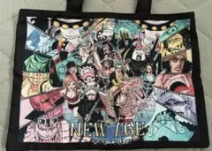 麦わらストア　ワンピース　トートバッグ　25周年　麦わら海賊団　ルフィ