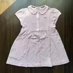 【中古】ファミリア　ポロシャツワンピース　110　①