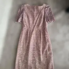 セルフォード　薄紫のレースワンピース