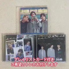 timelesz because 3形態セット プレイリストカード、トレカ付き