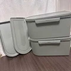 Tupperware タッパーウェア　キッチンキーパー　２個 Tupperware タッパーウェア キッチンキーパー2個セット 米びつ