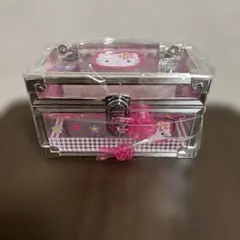 ハローキティ　鍵付き　ミニバニティケース　カオハナ　サンリオ しまむら
