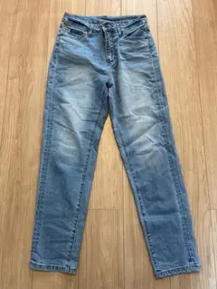 レディース デニムパンツ ライトブルー Lサイズのサムネイル
