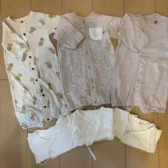 ベビー服 ロンパース カバーオール 6点セット
