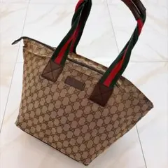 GUCCI GG柄 トートバッグ ハンドバッグ 139260 - メルカリ