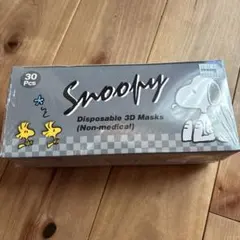 Snoopy 使い捨て3Dマスク 30枚入りのサムネイル