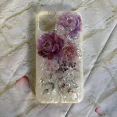 花柄 iPhoneケース ソフトケース