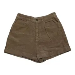 WEGO ウィゴー　ブラウン コーデュロイ ショートパンツ