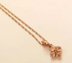 BLOOM　ロッズクォーツ　ネックレス　ペンダント　花　アンティーク