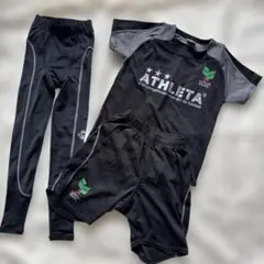 ATHLETA サッカーウェア 3点セット 130cm