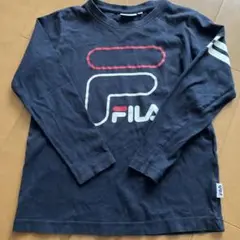 FILA ネイビー 長袖カットソー