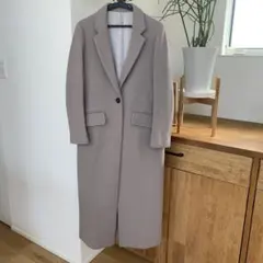 Liesse ロングチェスターコート　グレージュのサムネイル