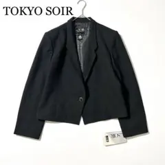 3261y【新品】東京ソワール テーラードジャケット13号 大きいサイズ