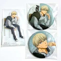 WIND BREAKER 一番くじ アクスタ 缶バッジ 梶蓮 3点セット