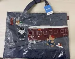 【最終価格】完売品＊ファミリア×阪急電車 コラボデニムバッグ 新品未使用 阪急電車×ファミリアのコラボグッズ、12月11日（水）から発売